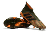 Adidas Predator 18+ FG Soccer Cleats Gold Army Green Black - StarStadium