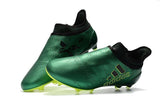 Adidas X Series FG Thunderstorm Storm  Soccers  Cleats Green/Yellow/Black