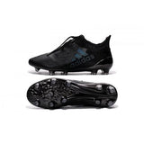 Adidas X 16+ Purechaos FG/AG Soccer Cleats All Black - StarStadium