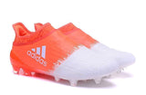 Adidas X 16+ Purechaos FG/AG Soccer Cleats Orange White - StarStadium