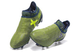 Adidas X 17+ Purechaos FG Soccer Cleats Legend Ink Solar Yellow - StarStadium