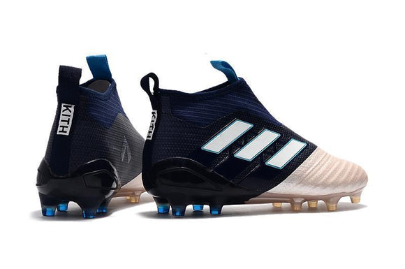 Adidas ACE Purecontrol FG Soccers shoes Gold/Blue/White