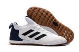 Adidas ACE TF Soccer Shoes White/Black/Blue/Coffee