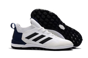 Adidas ACE TF Soccer Shoes White/Blue/Black