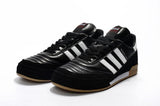 Adidas MUNDIAL GOAL INDOOR IC Indoor Flat Soccer Shoes Black/White/Coffee