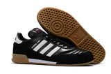 Adidas MUNDIAL GOAL INDOOR IC Indoor Flat Soccer Shoes Black/White/Coffee