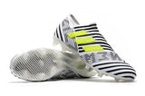 Adidas New Nemeziz Agility FG TPU Cleats White/Black/Green