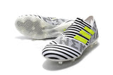 Adidas New Nemeziz Agility FG TPU Cleats White/Black/Green