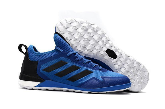 Adidas ACE TF Soccer Shoes Blue/Black/White