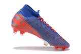 NIKE Mercurial Superfly VII 360 Elite FG High Orange Blue