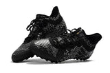 Adidas Weave TANGO Series TF Small Grass Spike Soccer Shoes Black/Gray