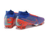 NIKE Mercurial Superfly VII 360 Elite FG High Orange Blue