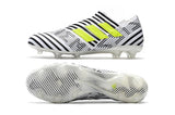 Adidas New Nemeziz Agility FG TPU Cleats White/Black/Green