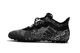 Adidas Weave TANGO Series TF Small Grass Spike Soccer Shoes Black/Gray