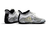 Adidas Weave TANGO Series TF Small Grass Spike Soccer Shoes White/Gray/Black