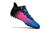 Adidas Weave TANGO Series TF Small Grass Spike Soccer Shoes Blue/Pink/Black