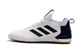 Adidas ACE TF Soccer Shoes White/Black/Blue/Coffee