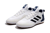 Adidas ACE TF Soccer Shoes White/Black/Blue/Coffee