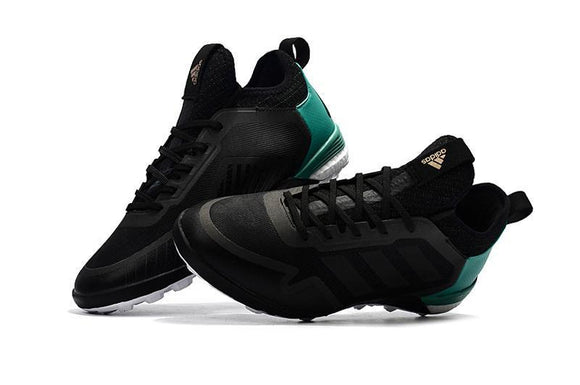 Adidas ACE TF Cleats Shoes Black/Green/White