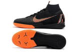 Nike MercurialX Superfly 360 Elite IC Soccer Cleats Black Orange - StarStadium