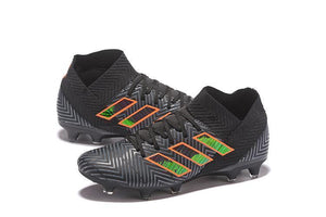 adidas Nemeziz 18.1 FG Black Orange Green - StarStadium