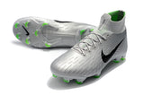 Nike Mercurial Superfly VI 360 Elite FG Soccer Cleats Silver Black - StarStadium