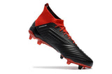 Adidas Predator 18.1 FG Soccer Cleats Core Black White Red - StarStadium