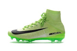 Nike Mercurial Superfly V FG Soccer Cleats Fluorescent Green Black - StarStadium