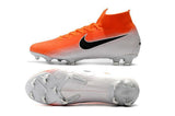 NIKE Mercurial Superfly VI 360 Elite FG Silver Orange - StarStadium