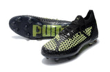 PUMA Future 18.1 Netfit FG Soccer Cleats Black Green