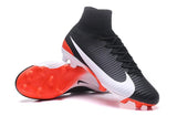 Nike Mercurial Superfly V FG Soccer Cleats Black Orange White - StarStadium