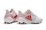 Adidas X Series Leather FG Cleats White/Orange