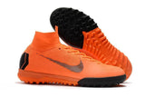 Nike MercurialX Superfly 360 Elite Turf Soccer Cleats Orange Black - StarStadium