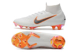 NIKE Mercurial Superfly VI 360 Elite FG White Orange - StarStadium