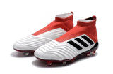 Adidas Predator 19.1 FG Cleats Red/Black/White