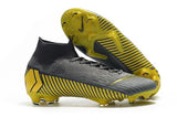 NIKE Mercurial Superfly VI 360 Elite FG Yellow Stripe Grey - StarStadium