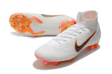 Nike Mercurial Superfly VI 360 Elite FG Soccer Cleats White Black - StarStadium