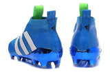 Adidas ACE 16+ Purecontrol FG/AG Soccer Cleats Blue White Green - StarStadium