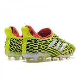 Adidas Glitch Skin 17 FG Soccer Shoes Fluorescent Green White Red - StarStadium