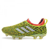 Adidas Glitch Skin 17 FG Soccer Shoes Fluorescent Green White Red - StarStadium