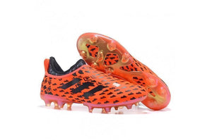 Adidas Glitch Skin 17 FG Soccer Shoes Orange Black Gold - StarStadium