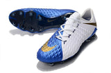 NIke Hypervenom Phantom III DF FG White Blue - StarStadium