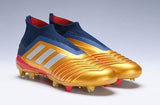 Adidas Predator 19.1 FG Orange Blue no Lace - StarStadium