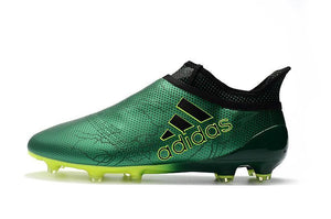 Adidas X Series FG Thunderstorm Storm  Soccers  Cleats Green/Yellow/Black