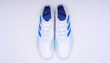 Adidas Predator 19.1 FG White Blue - StarStadium