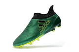 Adidas X Series FG Thunderstorm Storm  Soccers  Cleats Green/Yellow/Black