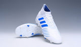 Adidas Predator 19.1 FG White Blue - StarStadium