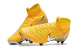 NIKE Mercurial Superfly VI 360 Elite Neymar FG Yellow White High Cut - StarStadium