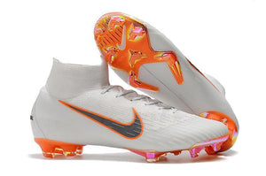 NIKE Mercurial Superfly VI 360 Elite FG White Orange - StarStadium