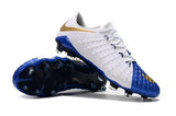 NIke Hypervenom Phantom III DF FG White Blue - StarStadium